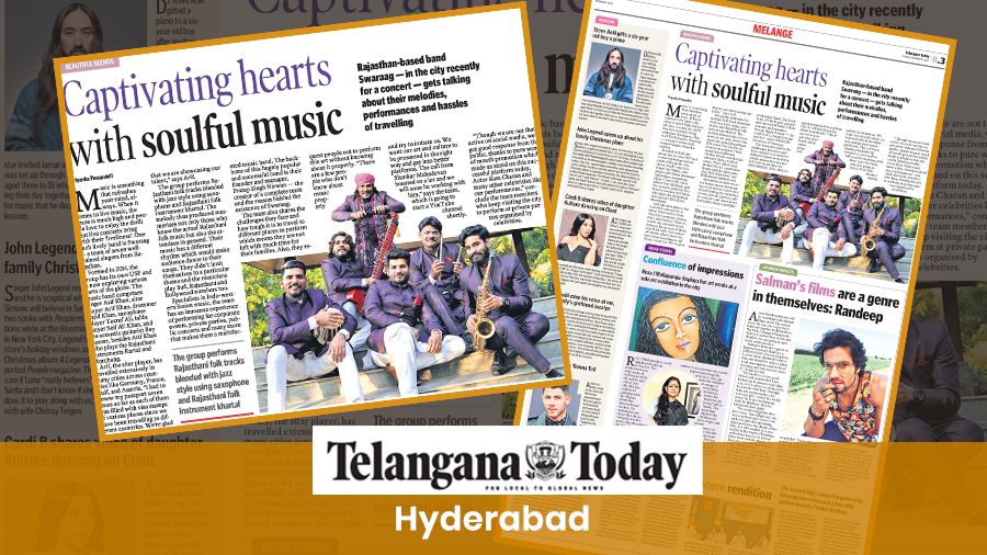 Captivating hearts with soulful music | Telangana Today image